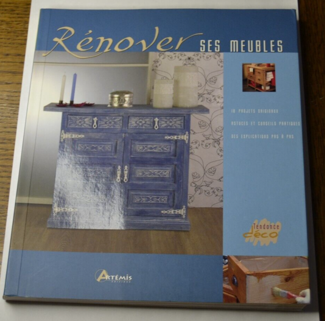 Rénover ses meubles - Tendance déco - livre