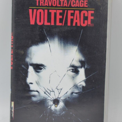 Flip/Face - John Travolta - vhs K7 video cassette
