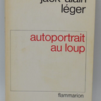 Selbstporträt mit einem Wolf - Jack-Alain Léger - 1982 - Buch