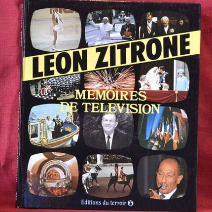 Léon Zitrone Television Memories - Book
