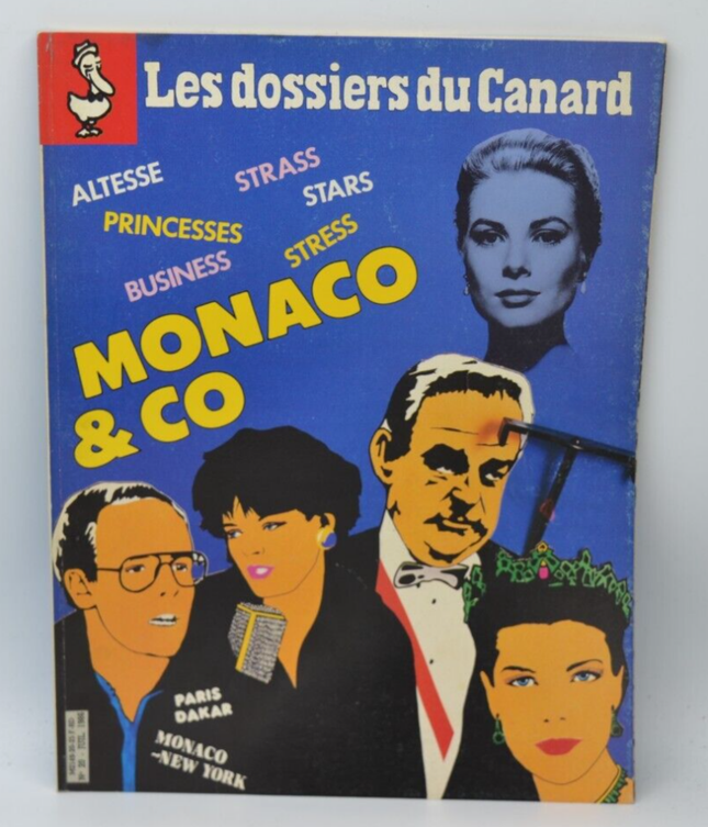 Monaco &amp; Co – Les Dossiers du Canard – Nr. 20 – 1985 – Buch