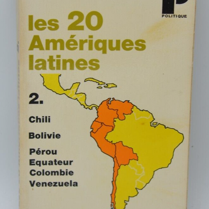 Les 20 Amériques Latines -tome 2 Marcel Niedergang - 1975 - livre