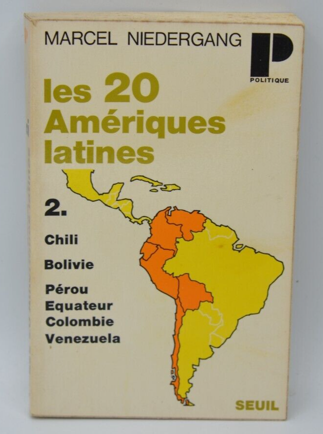Les 20 Amériques Latines -tome 2 Marcel Niedergang - 1975 - livre