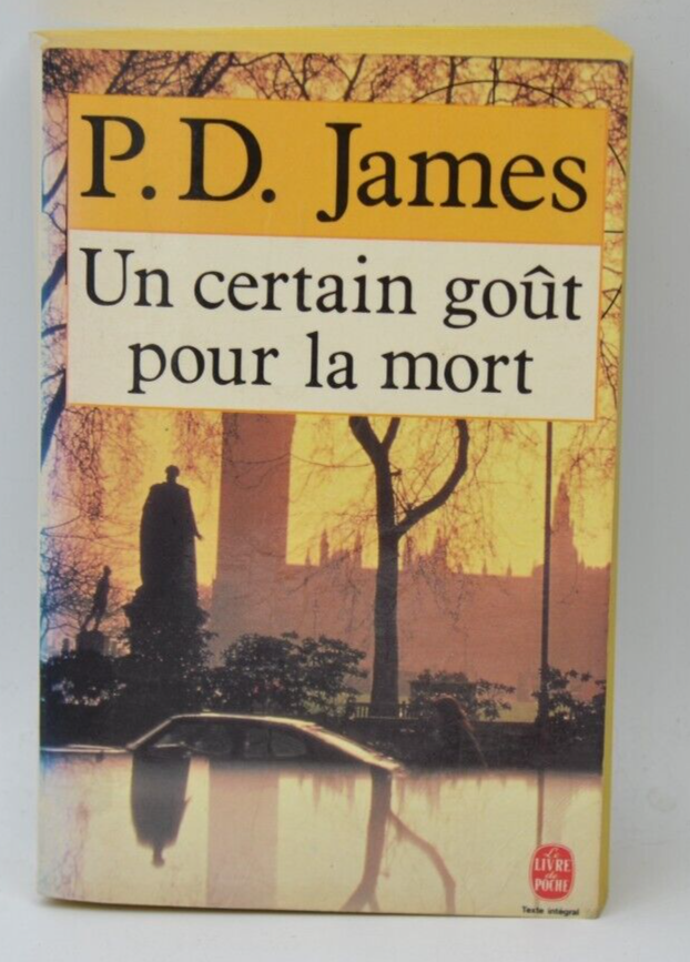 Un certain goût pour la mort - Phyllis Dorothy James - livre
