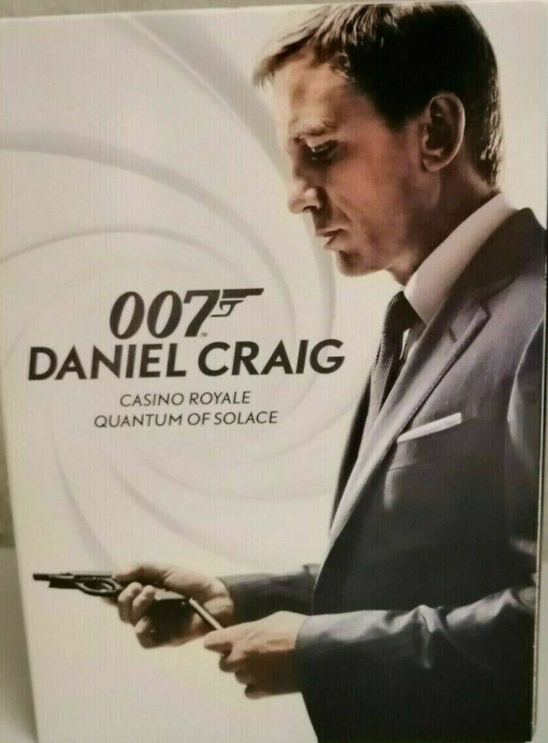 Daniel Craig Boxset - James Bond 007 - Casino Royale + Ein Quantum Trost - Action-Thriller-DVD