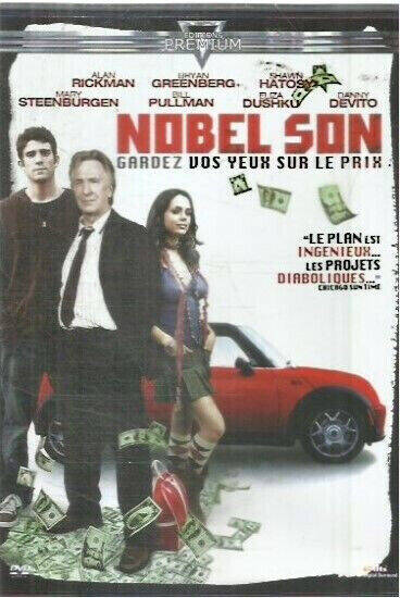 dvd Nobel son - éditions premium - Alan Rickman - Danny DeVito - Thriller