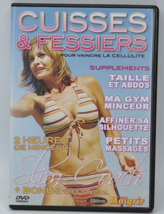 Cuisses & Fessiers Pour Vaincre La Cellulite - Slim coach - DVD