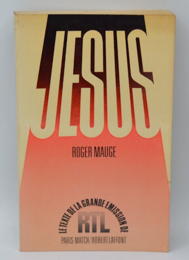 Jesus - Roger Mauge - 1972 - book
