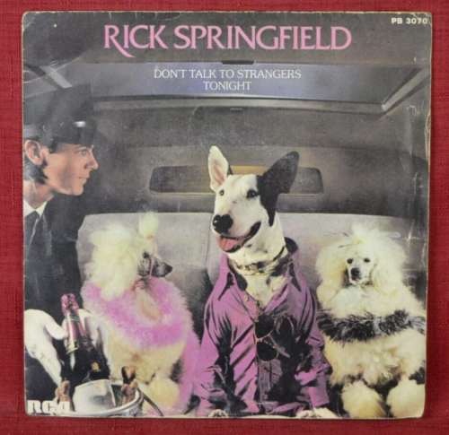 45 U/min Vinyl-Schallplatte „Don't Talk to Strangers“ von Rick Springfield