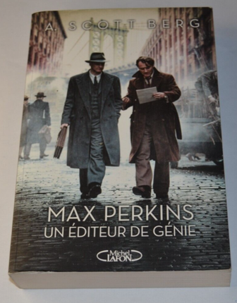 Max Perkins, a genius editor - A. Scott Berg - book