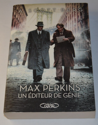 Max Perkins, a genius editor - A. Scott Berg - book