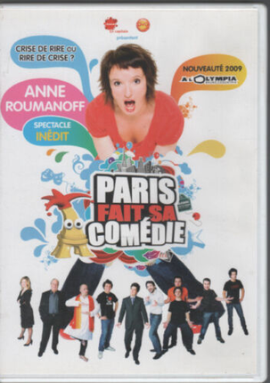 dvd - Anne ROUMANOFF - Paris fait sa comédie
