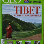 tibet au pays du bouddhisme roi - geo - n°421 - revue - Geo magazine