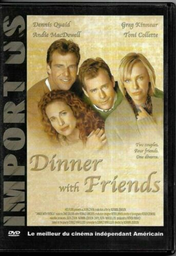 dvd - dinner with friends - Dennis Quaid - Andy MacDowell - Drame