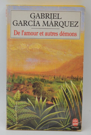 Of Love and Other Demons - Gabriel Garcia Marquez - book