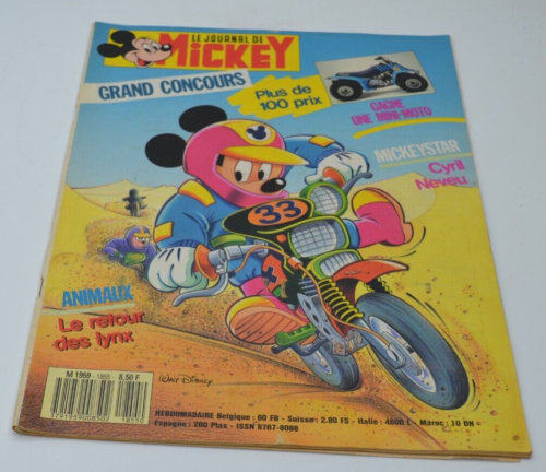 Le journal de Mickey N° 1855 - livre
