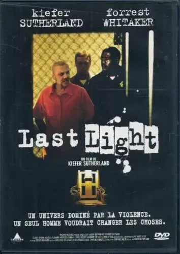 DVD Last Light - Kiefer Sutherland - Forrest Whitaker