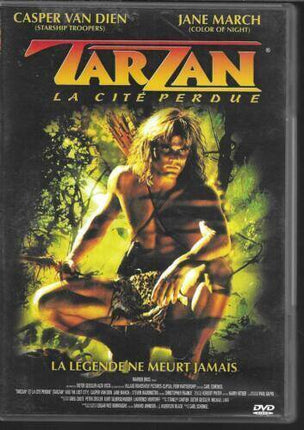 dvd Tarzan - La cité perdue - Casper Van Dien - Aventure