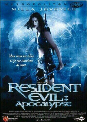 Dvd Resident Evil Apocalypse - Milla Jovovich - action
