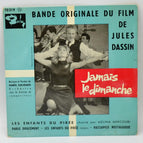 Original-Soundtrack zum Film „Sonntags nie“ – 45 U/min Vinyl-Schallplatte