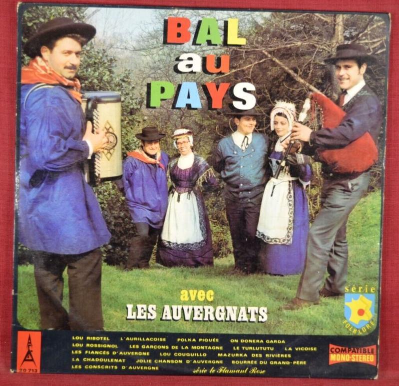 bal au pays avec les auvergnats - disque vinyle 33 tours
