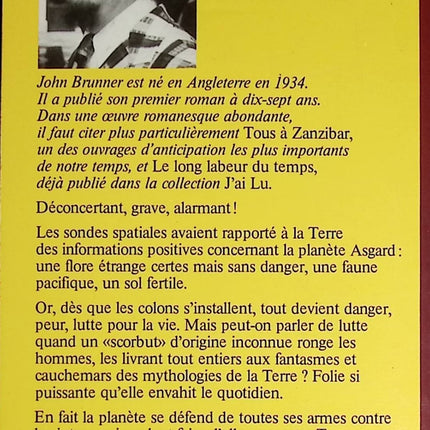La planète Folie - John Brunner - livre