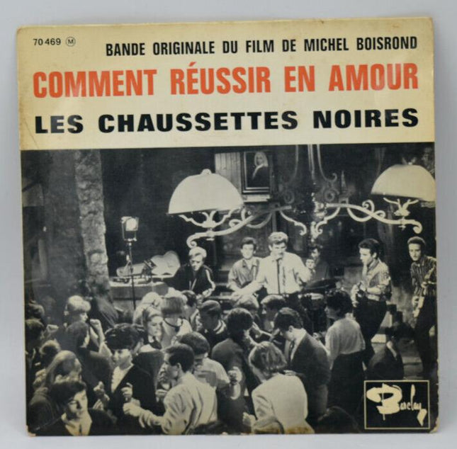 Les chaussettes noires - Comment réussir en amour - disque vinyle 45 tours