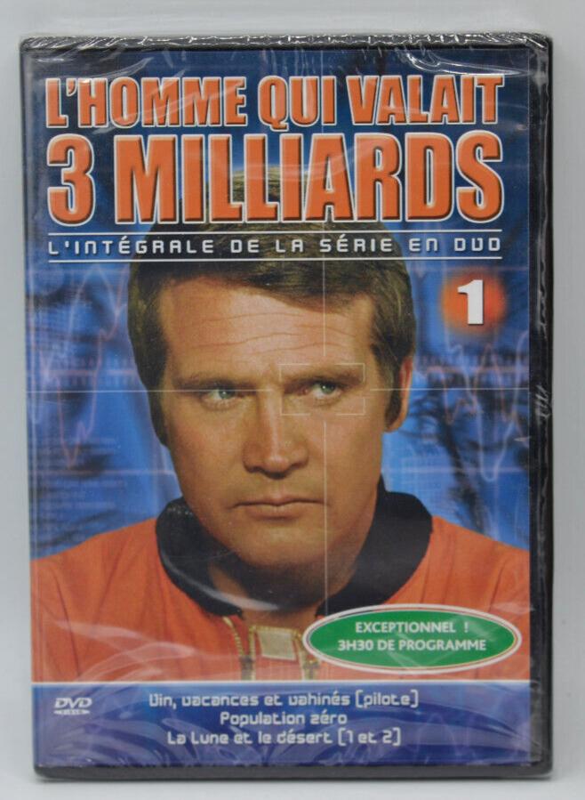 Der Sechs-Millionen-Dollar-Mann – DVD 1 – 3 Folgen – NEUE DVD