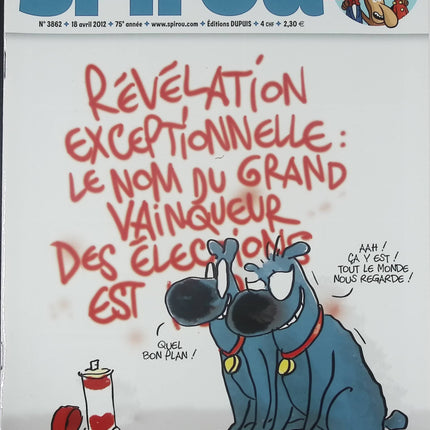 Spirou Hebdo 33 numéros année 2012 magazine BD occasion – bande dessinée jeunesse aventures humour collection - Livre