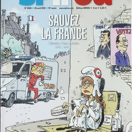 Spirou Hebdo 33 numéros année 2012 magazine BD occasion – bande dessinée jeunesse aventures humour collection - Livre
