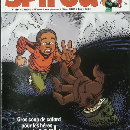 Spirou Hebdo 33 numéros année 2012 magazine BD occasion – bande dessinée jeunesse aventures humour collection - Livre