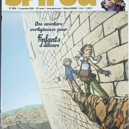 Spirou Hebdo 33 numéros année 2012 magazine BD occasion – bande dessinée jeunesse aventures humour collection - Livre