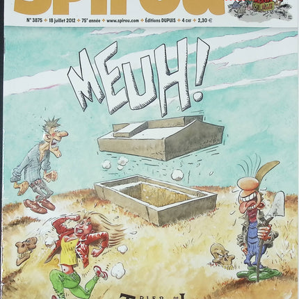 Spirou Hebdo 33 numéros année 2012 magazine BD occasion – bande dessinée jeunesse aventures humour collection - Livre