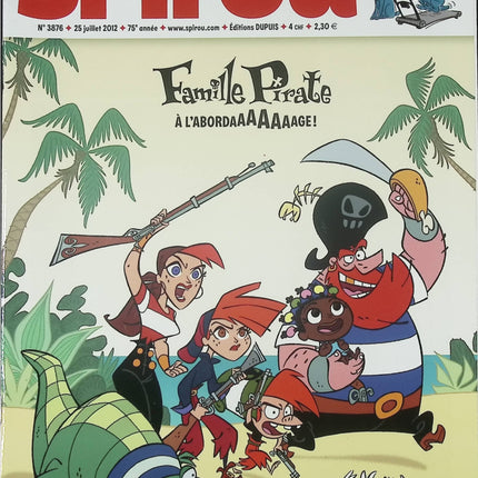 Spirou Hebdo 33 numéros année 2012 magazine BD occasion – bande dessinée jeunesse aventures humour collection - Livre
