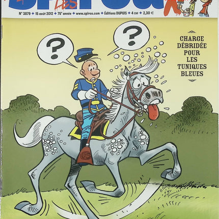 Spirou Hebdo 33 numéros année 2012 magazine BD occasion – bande dessinée jeunesse aventures humour collection - Livre