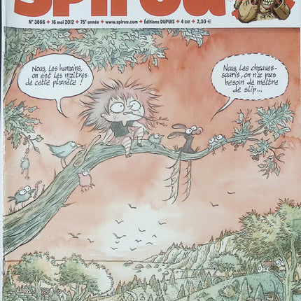 Spirou Hebdo 33 numéros année 2012 magazine BD occasion – bande dessinée jeunesse aventures humour collection - Livre