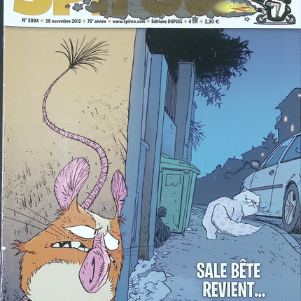 Spirou Hebdo 33 numéros année 2012 magazine BD occasion – bande dessinée jeunesse aventures humour collection - Livre
