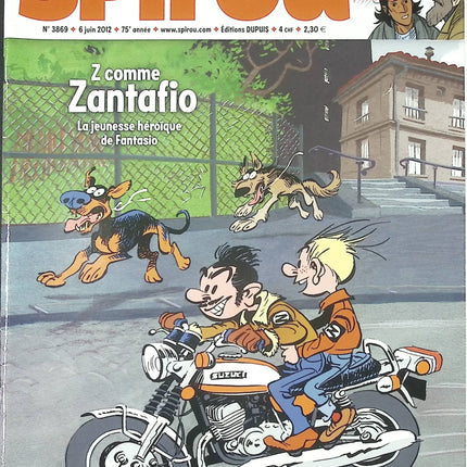 Spirou Hebdo 33 numéros année 2012 magazine BD occasion – bande dessinée jeunesse aventures humour collection - Livre