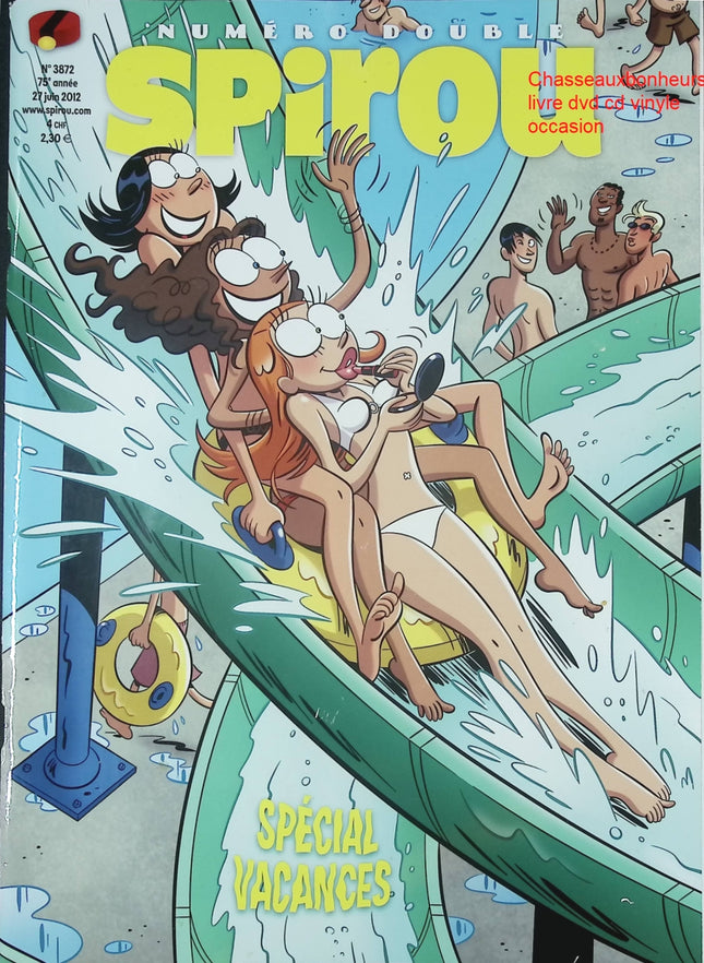 Spirou Hebdo 33 numéros année 2012 magazine BD occasion – bande dessinée jeunesse aventures humour collection - Livre