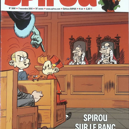 Spirou Hebdo 33 numéros année 2012 magazine BD occasion – bande dessinée jeunesse aventures humour collection - Livre
