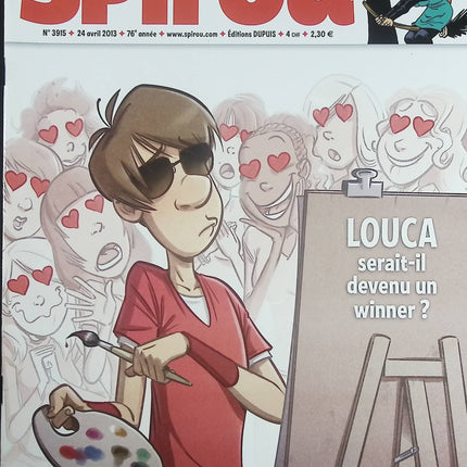 Spirou Hebdo 49 numéros année 2013 magazine BD occasion – bande dessinée jeunesse aventures humour héros cultes - Livre