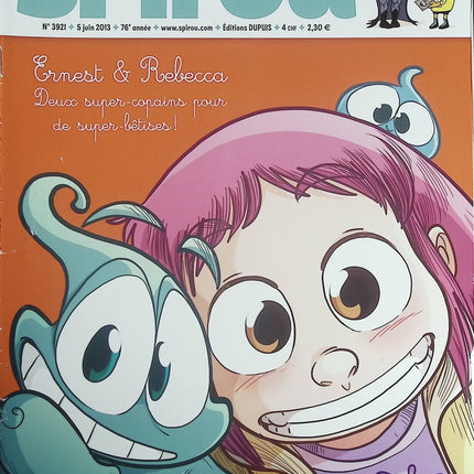 Spirou Hebdo 49 numéros année 2013 magazine BD occasion – bande dessinée jeunesse aventures humour héros cultes - Livre