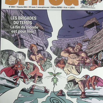 Spirou Hebdo 49 numéros année 2013 magazine BD occasion – bande dessinée jeunesse aventures humour héros cultes - Livre