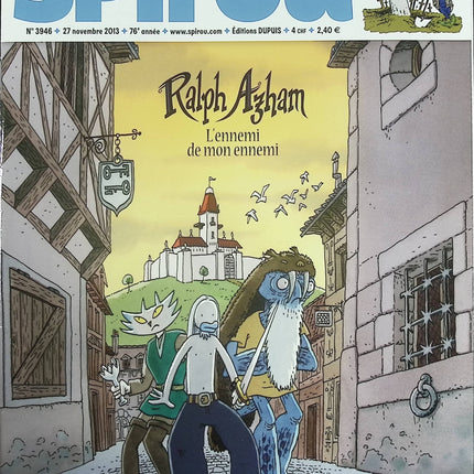 Spirou Hebdo 49 numéros année 2013 magazine BD occasion – bande dessinée jeunesse aventures humour héros cultes - Livre