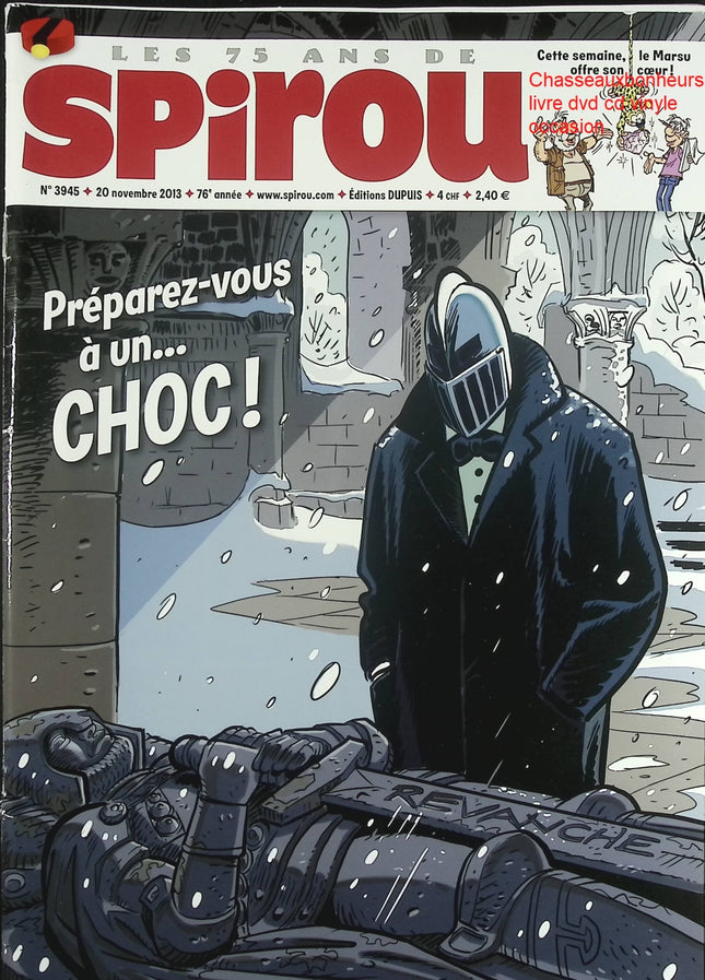 Spirou Hebdo 49 numéros année 2013 magazine BD occasion – bande dessinée jeunesse aventures humour héros cultes - Livre