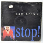 Sam Brown – Stop - 45 rpm maxi vinyl record