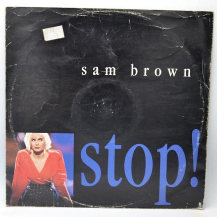 Sam Brown – Stop - 45 rpm maxi vinyl record