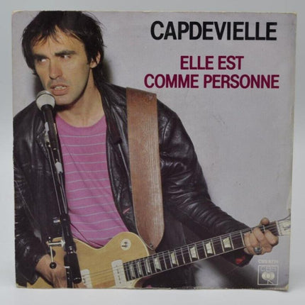 Sie ist wie niemand sonst – Capdevielle – 45-U/min-Vinyl-Schallplatte