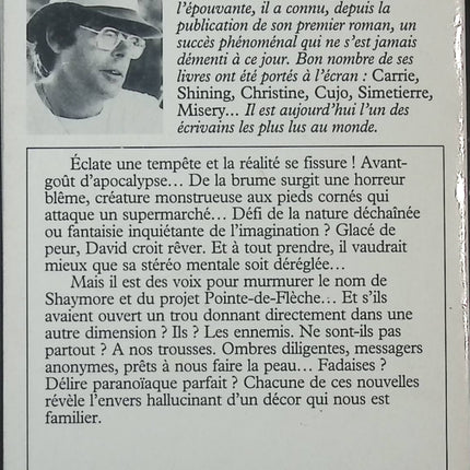 Brume – Tome 1 : Paranoïa – Stephen King – Roman fantastique et horrifique - livre