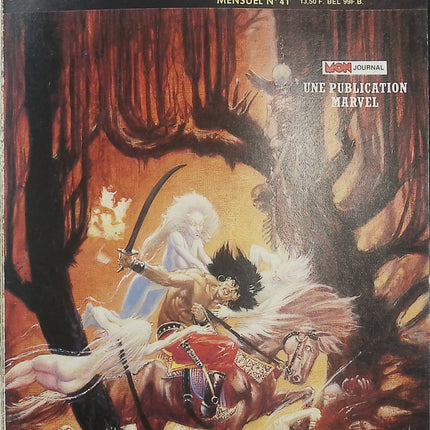 Super Conan N°14 – 3 histoires – Mon Journal – Publication Marvel – Comics Conan vintage d’occasion - Livre BD